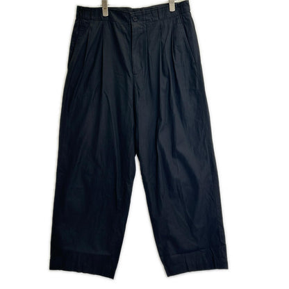 IRENISA 21SS IH-21SS-P005 Pleated Wide Pants Black Size 3