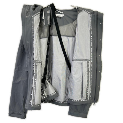 F/CE. Gray Pertex Waterproof Shell Jacket