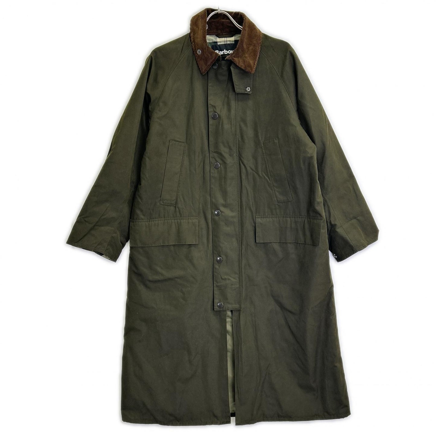 Barbour x FREAK'S STORE SNOWDON Long Coat Khaki Size 36