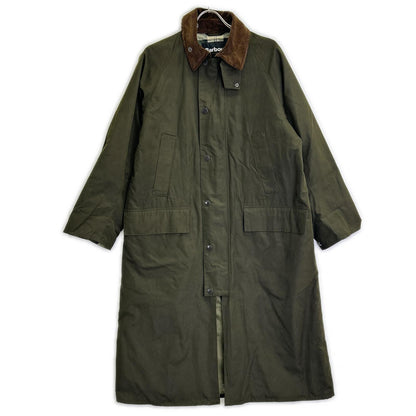 Barbour x FREAK'S STORE SNOWDON Long Coat Khaki Size 36