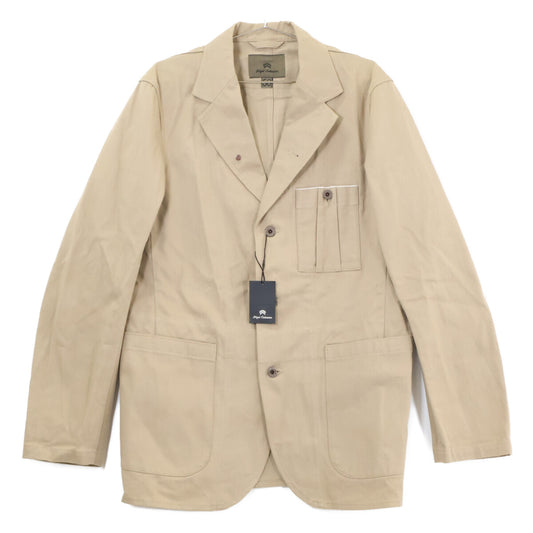 NIGEL CABOURN 8038-00-80006 Cotton Jacket Beige Size 50