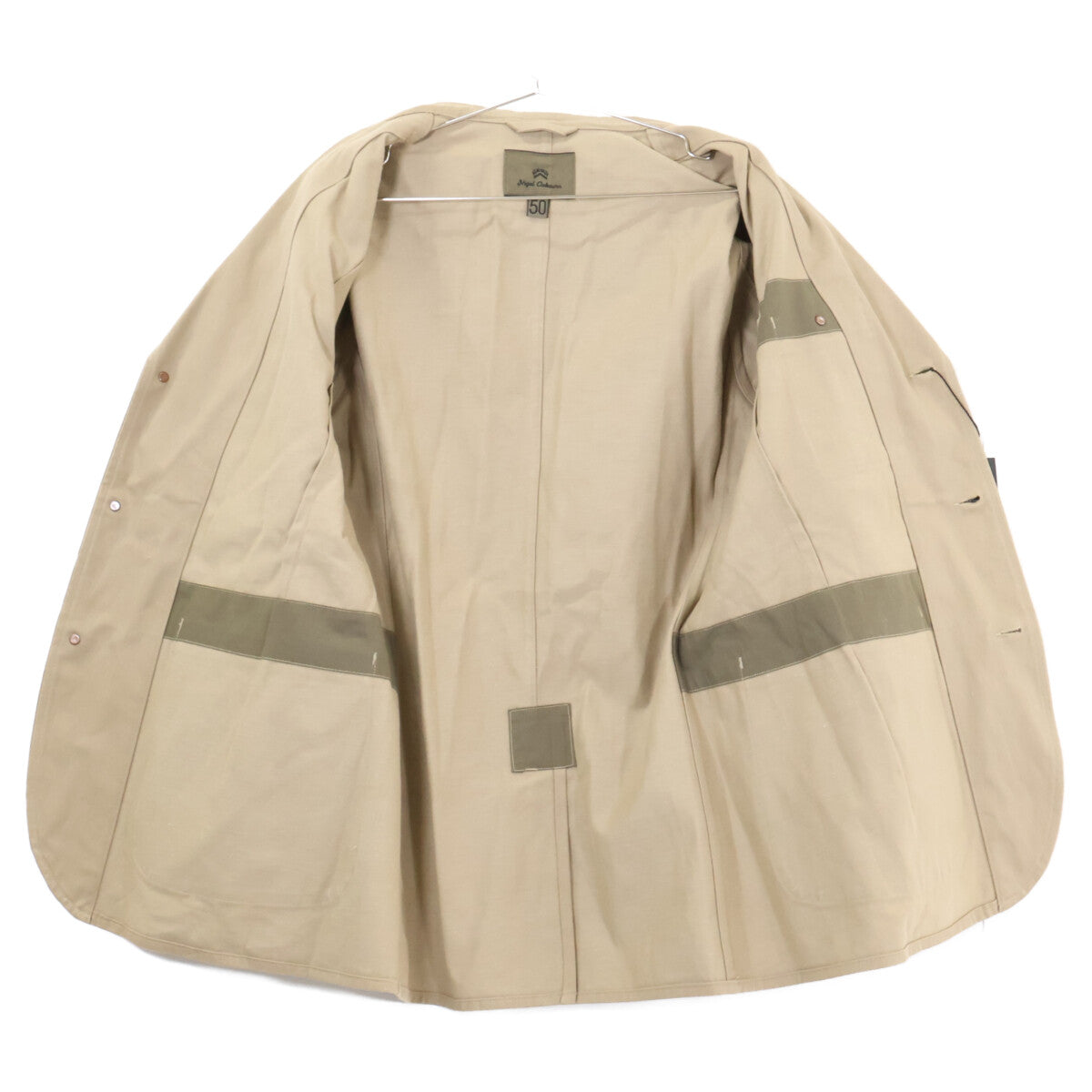 NIGEL CABOURN 8038-00-80006 Cotton Jacket Beige Size 50