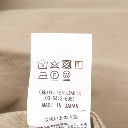NIGEL CABOURN 8038-00-80006 Cotton Jacket Beige Size 50