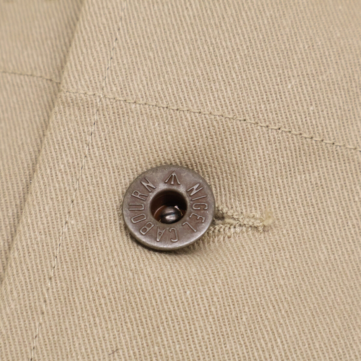 NIGEL CABOURN 8038-00-80006 Cotton Jacket Beige Size 50