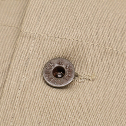 NIGEL CABOURN 8038-00-80006 Cotton Jacket Beige Size 50