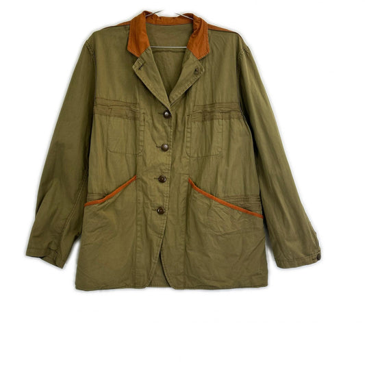 NIGEL CABOURN Reversible Atkinson Jacket Beige Size 48
