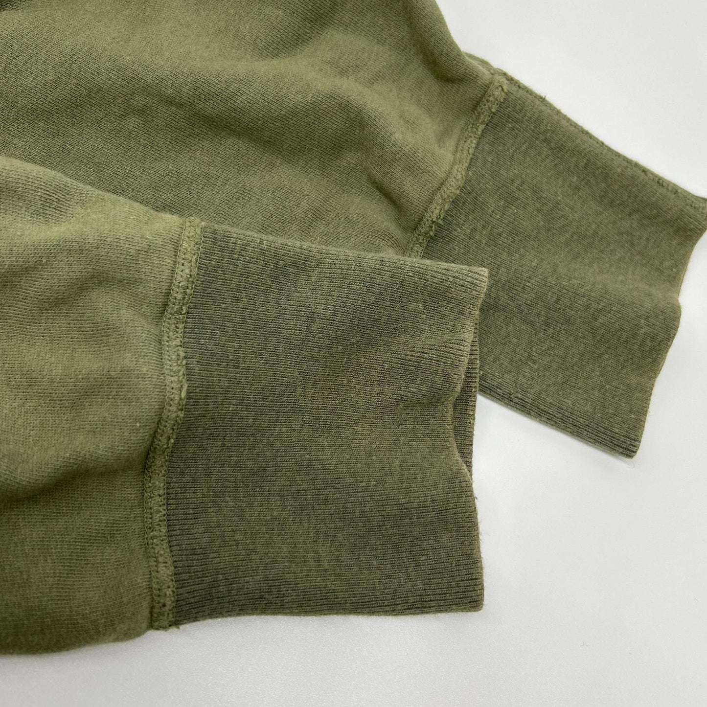 NIGEL CABOURN Khaki Cotton Hoodie Size 50