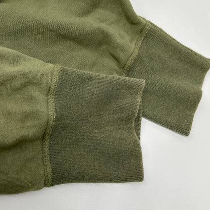 NIGEL CABOURN Khaki Cotton Hoodie Size 50