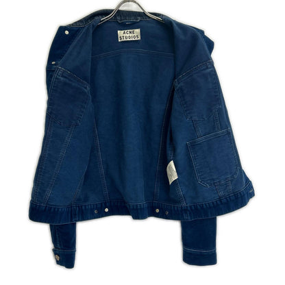 Acne Studios JAM ALCHE UW13 Indigo Denim Jacket Size 48