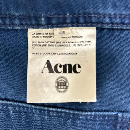 Acne Studios JAM ALCHE UW13 Indigo Denim Jacket Size 48