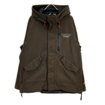 AVIREX Khaki FLYER'S 3-Way CWU Parka Jacket Size 2XL