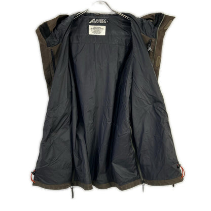 AVIREX Khaki FLYER'S 3-Way CWU Parka Jacket Size 2XL