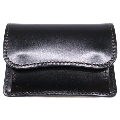 WILDSWANS TONGUE Saddle Pull-up Case Black Size ONE SIZE