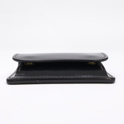 WILDSWANS TONGUE Saddle Pull-up Case Black Size ONE SIZE