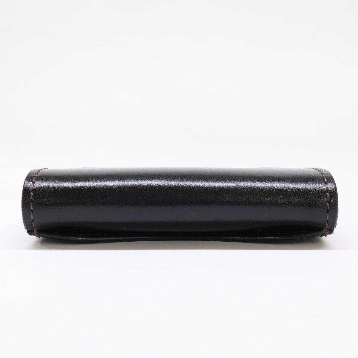 WILDSWANS TONGUE Saddle Pull-up Case Black Size ONE SIZE