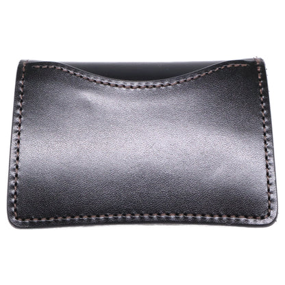 WILDSWANS TONGUE Saddle Pull-up Case Black Size ONE SIZE