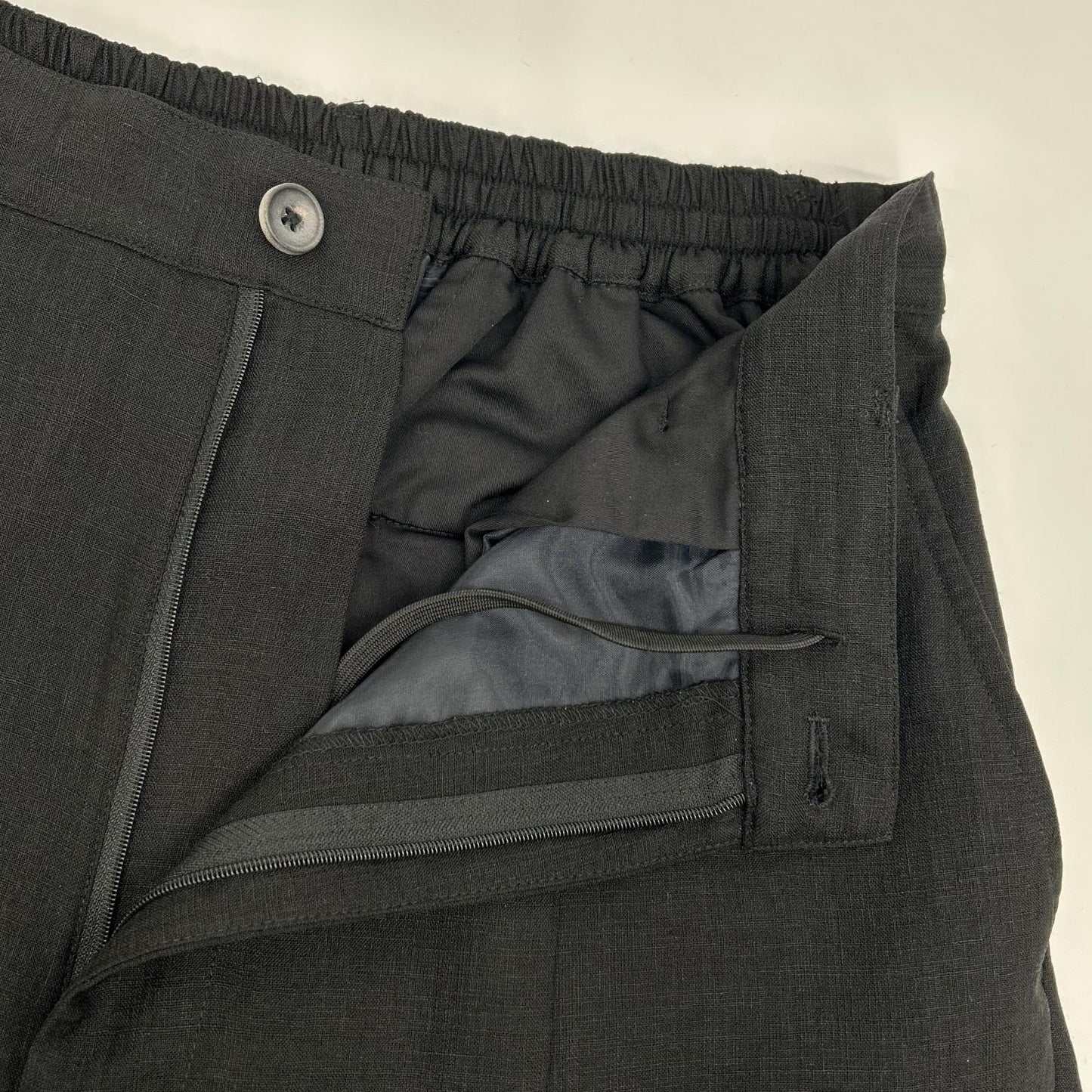 MAISON SPECIAL Black Triacetate Prime Wide Shorts Size 2