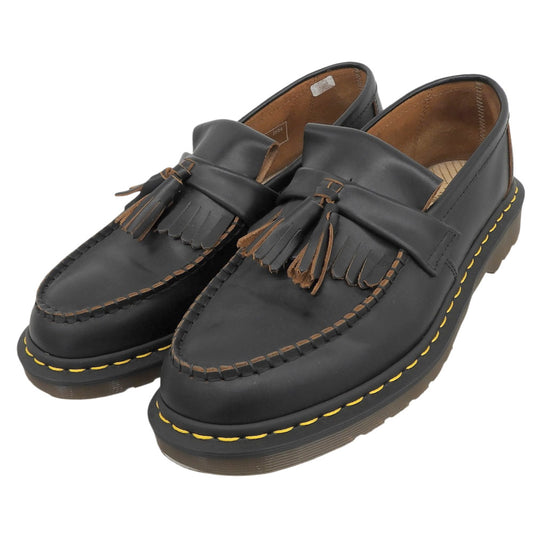 Dr.Martens Adrian Tassel Leather Loafers Black Size 9