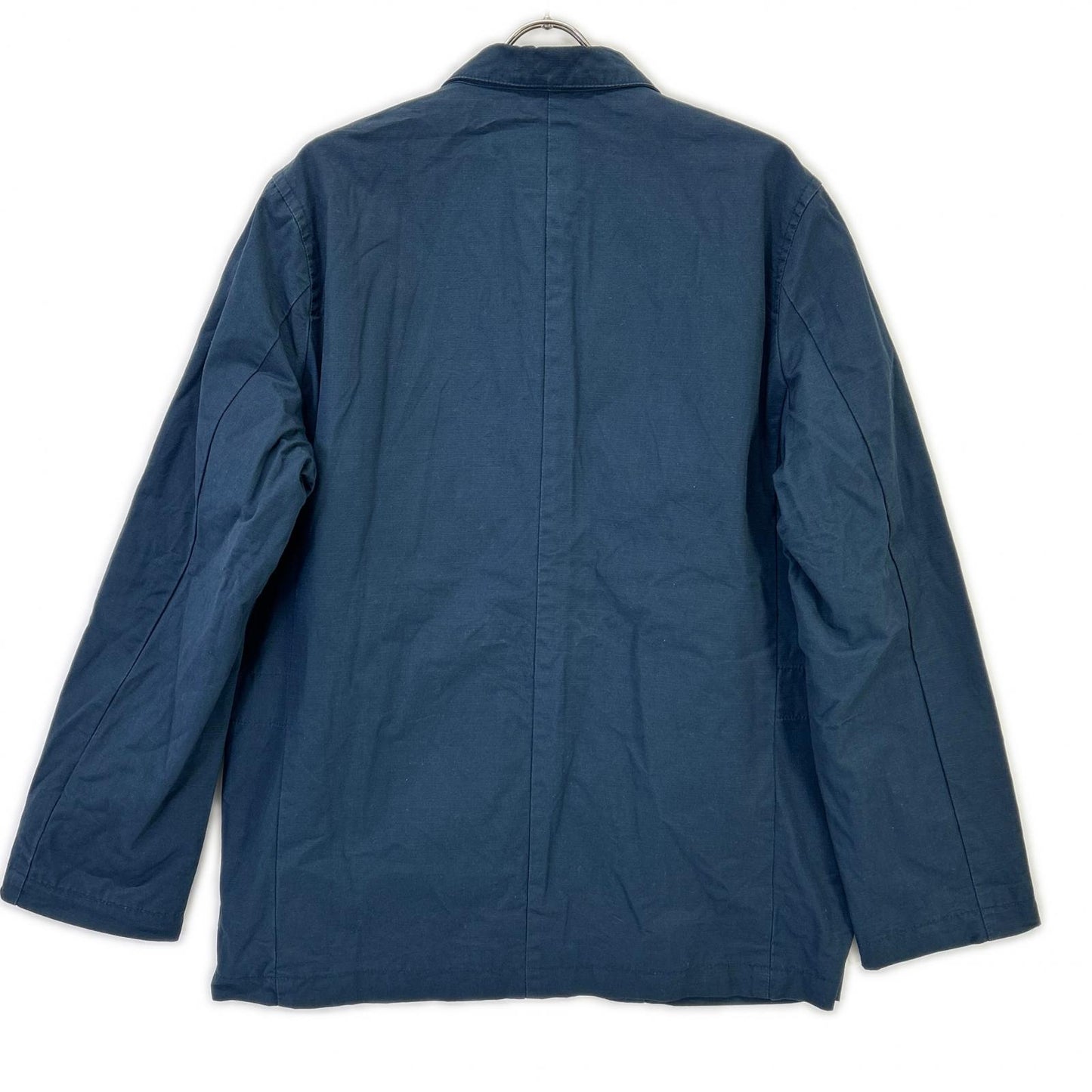 NIGEL CABOURN LYBRO Peak Blazer Cotton Jacket Navy Size 48
