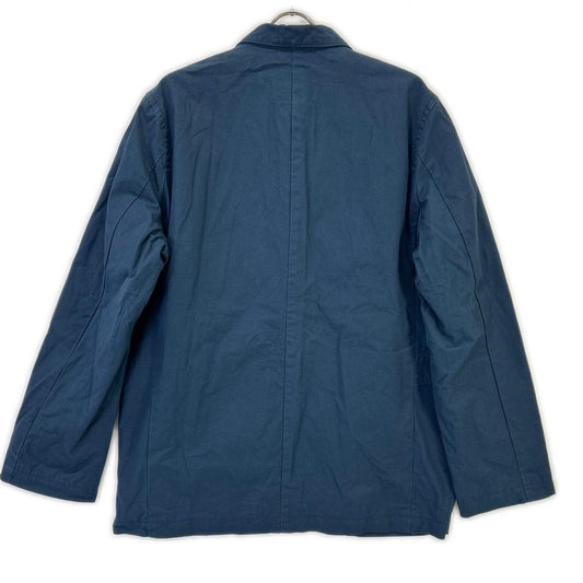 NIGEL CABOURN LYBRO Peak Blazer Cotton Jacket Navy Size 48