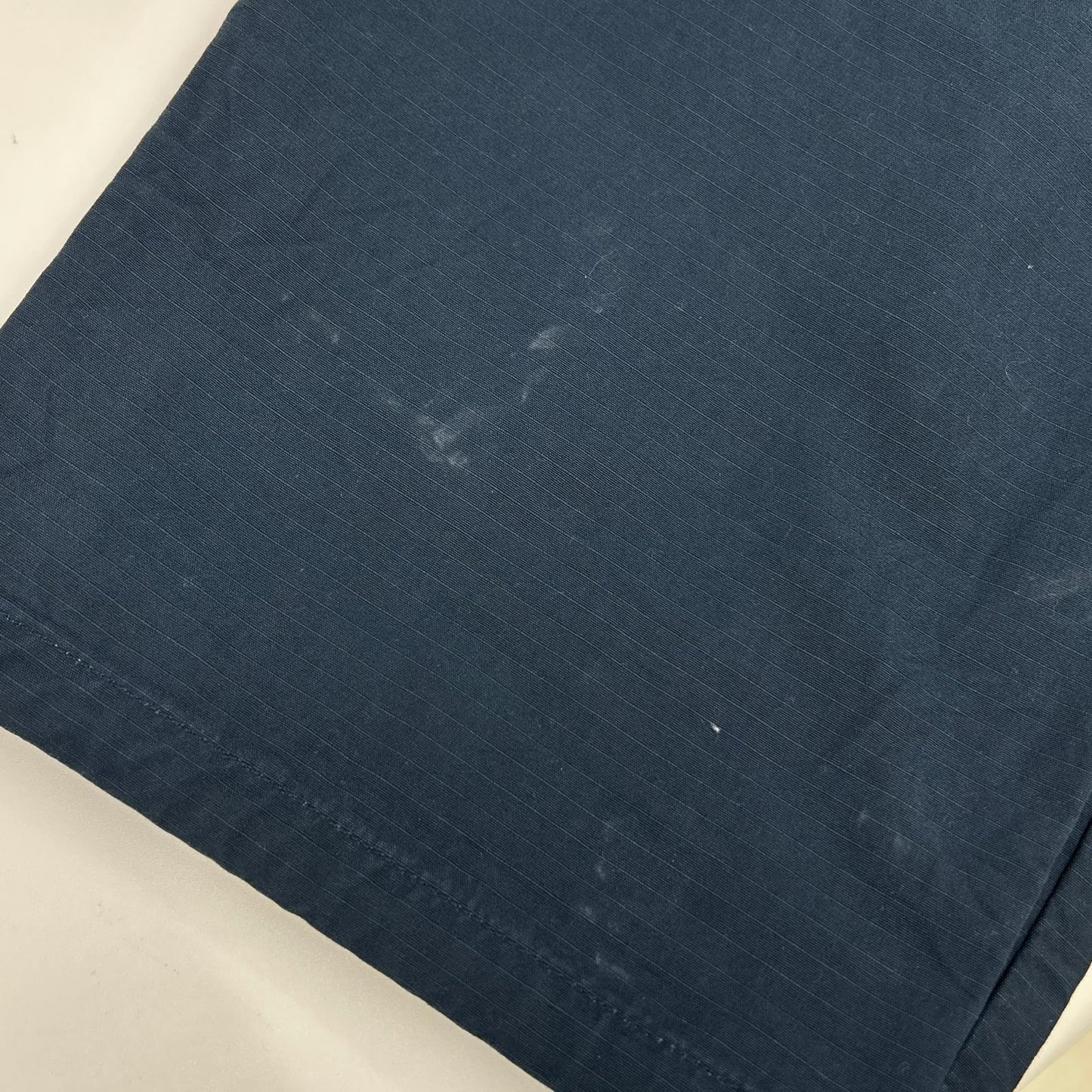 NIGEL CABOURN Piped Cotton Ripstop Pants Navy Size 32