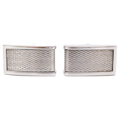 ALFREDDUNHILL 925 Sterling Silver Square Cufflinks