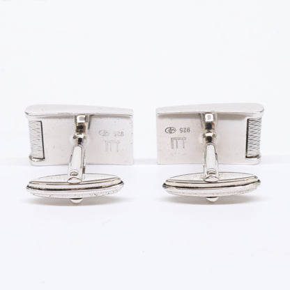 ALFREDDUNHILL 925 Sterling Silver Square Cufflinks