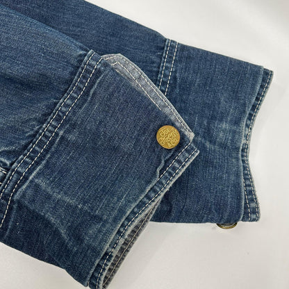 JOE MCCOY 8HOURUNION Denim Coverall Jacket Indigo Size 38