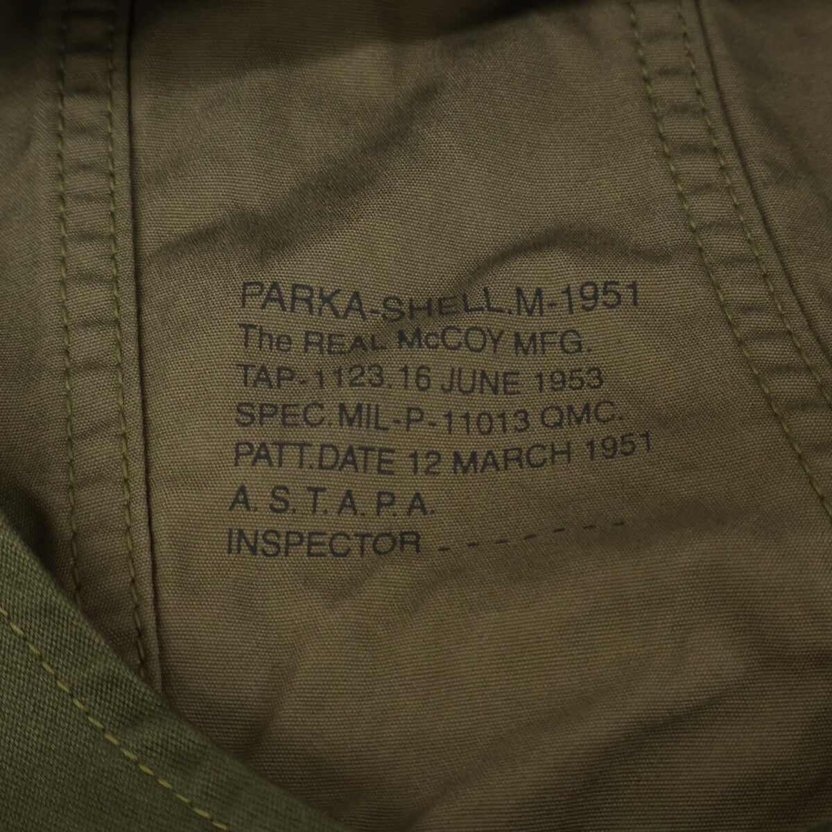 THE REAL MCCOY'S MJ22003 M-1951 Mods Coat Size S