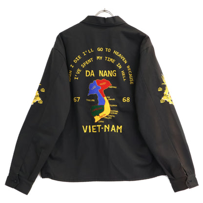 THE REAL MCCOY'S Viet Nam Jacket Early Model Black Size XL