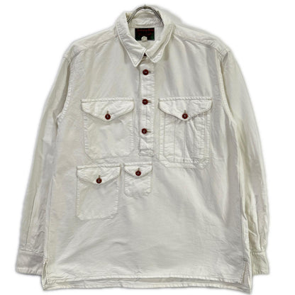 FREEWHEELERS Timberman Heavy Oxford Shirt White Size 16