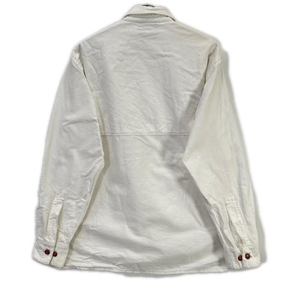 FREEWHEELERS Timberman Heavy Oxford Shirt White Size 16