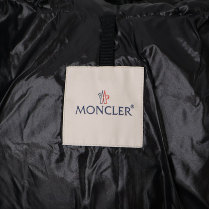 MONCLER MONTCLA Hooded Down Jacket w/ Logo Tape Black Size 1