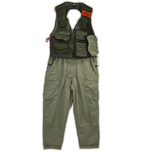 NIGEL CABOURN x Mihara Yasuhiro Dungaree Overall Vest Size 50