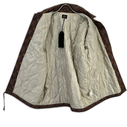 Needles DI041 Fine Pattern Coach Jacket Brown Size M