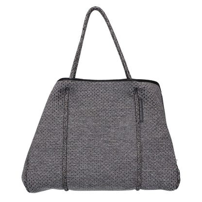 STATE OF ESCAPE Pouch Tote Bag Gray ONE SIZE Size ONE SIZE