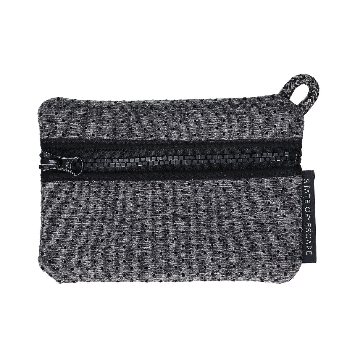 STATE OF ESCAPE Pouch Tote Bag Gray ONE SIZE Size ONE SIZE