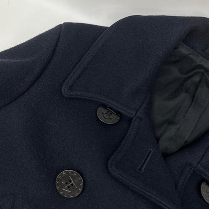 BUZZ RICKSON'S Naval Clothing Factory Pea Coat Navy Size 34