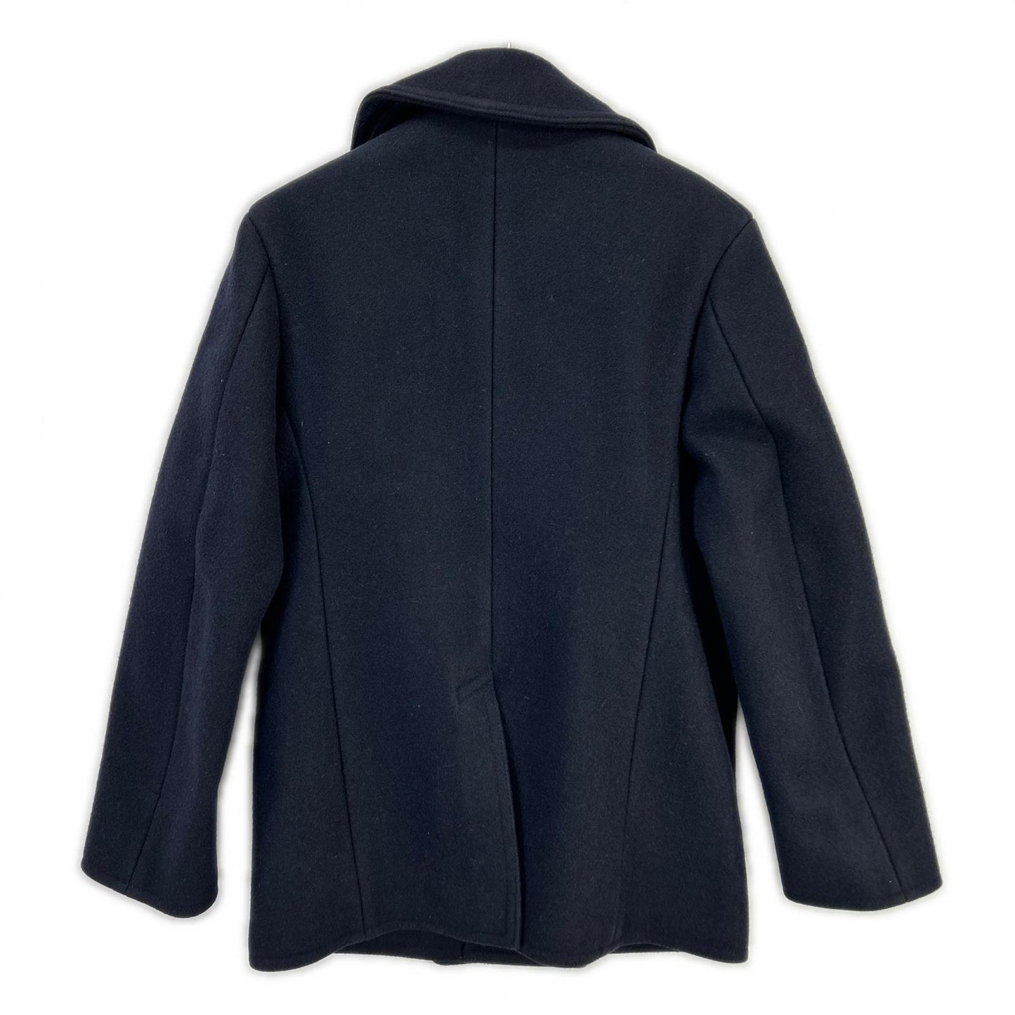 BUZZ RICKSON'S Naval Clothing Factory Pea Coat Navy Size 34