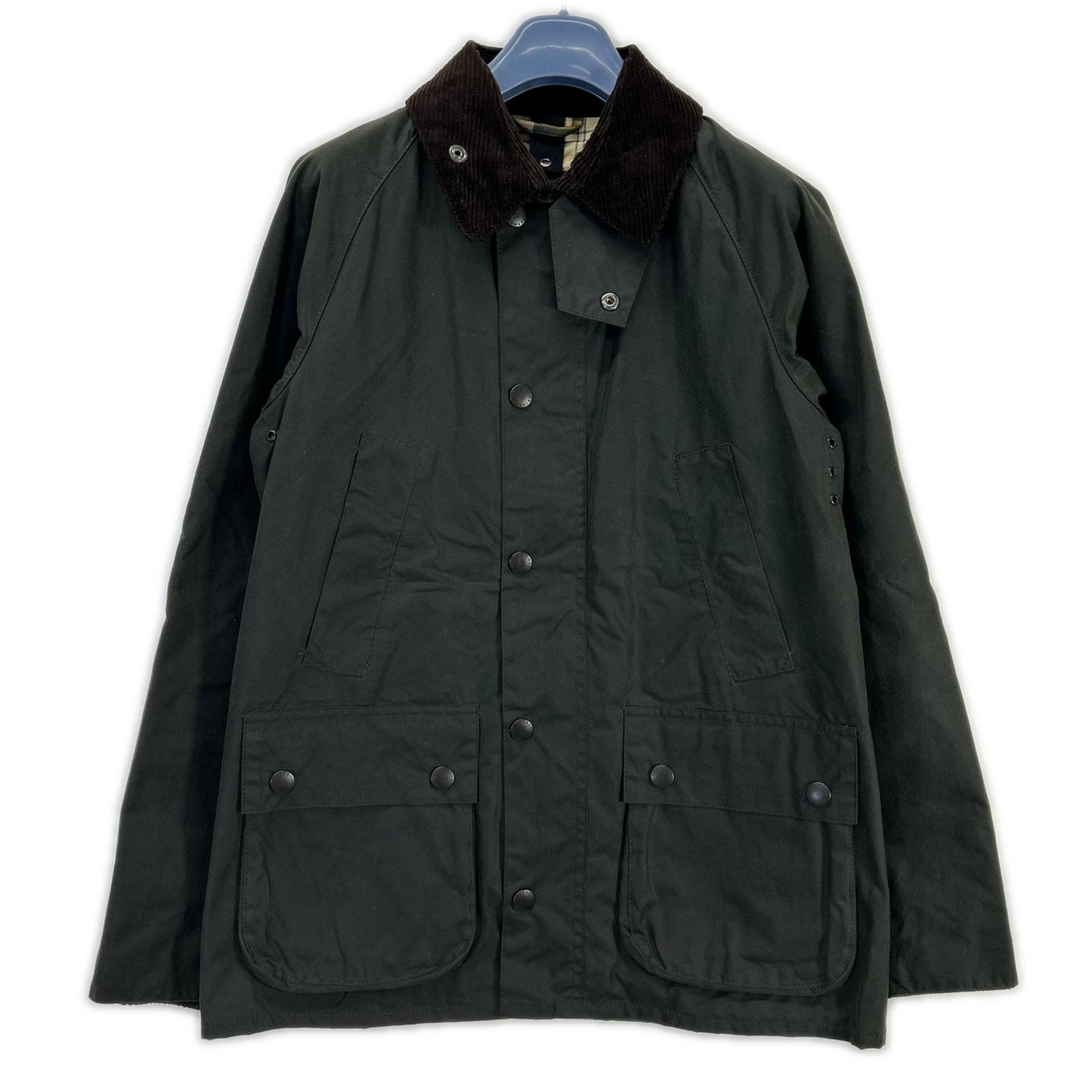 Barbour 232MWX1758 SL Bedale Oiled Jacket Green Size 34