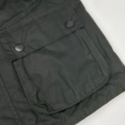 Barbour 232MWX1758 SL Bedale Oiled Jacket Green Size 34