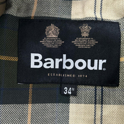 Barbour 232MWX1758 SL Bedale Oiled Jacket Green Size 34