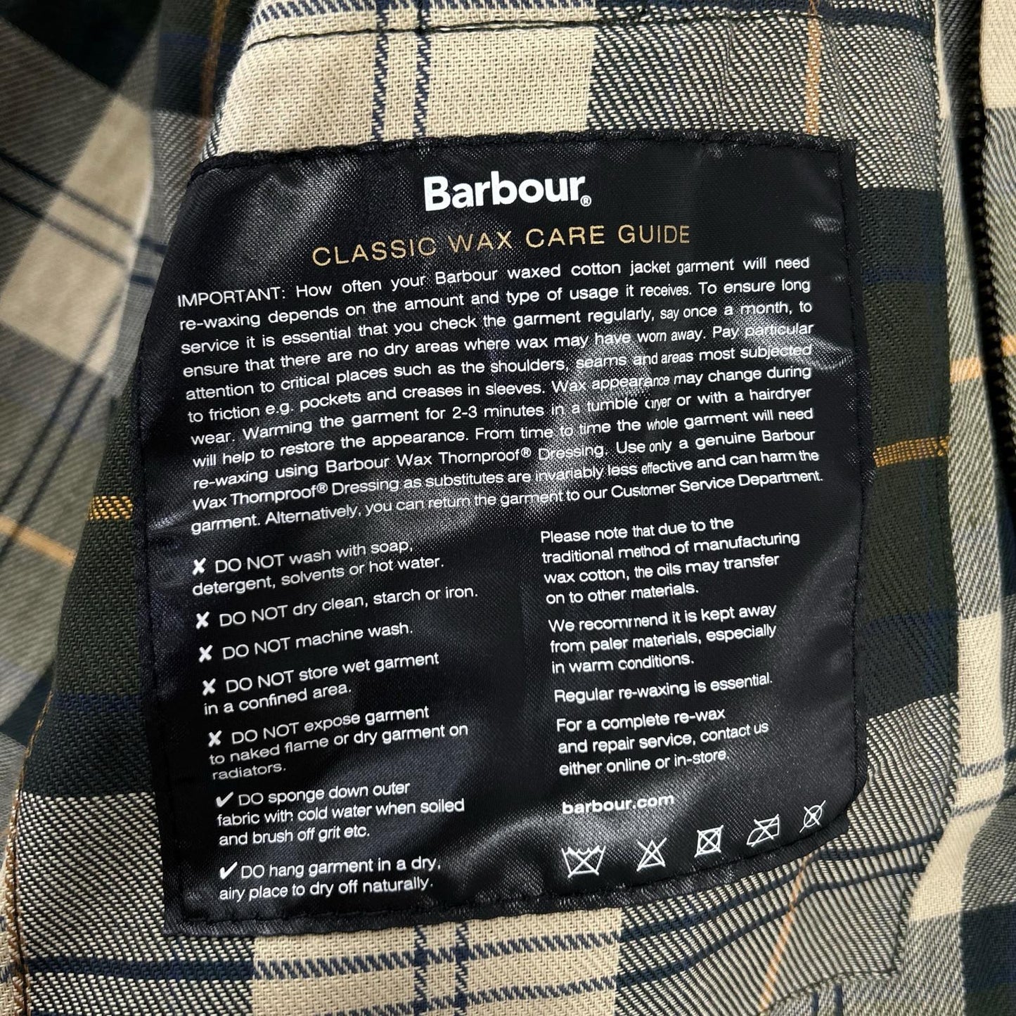 Barbour 232MWX1758 SL Bedale Oiled Jacket Green Size 34