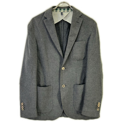 L.B.M.1911 2831 2B Unconstructed Jacket Gray Size 46