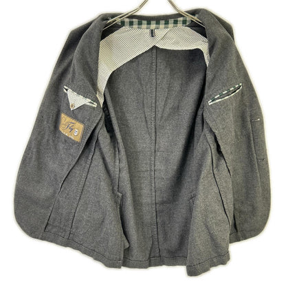 L.B.M.1911 2831 2B Unconstructed Jacket Gray Size 46