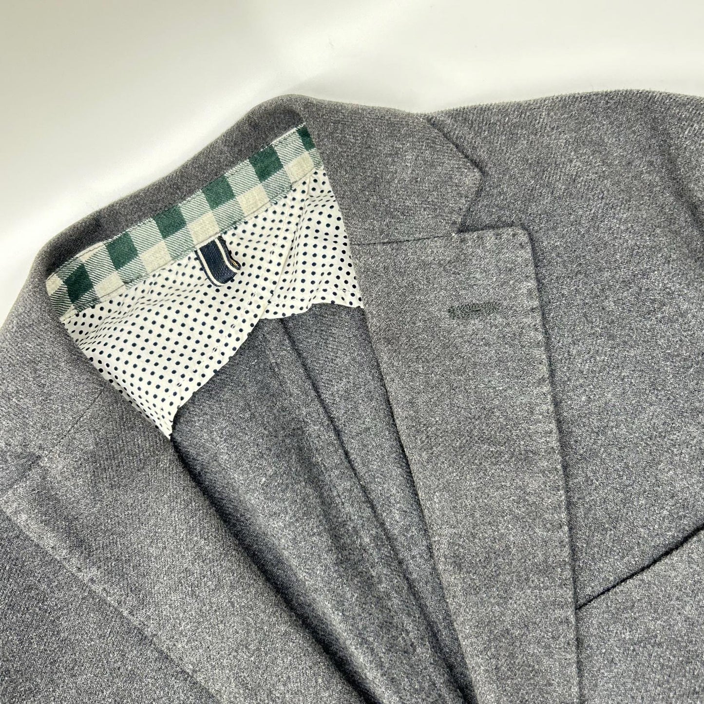 L.B.M.1911 2831 2B Unconstructed Jacket Gray Size 46
