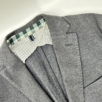 L.B.M.1911 2831 2B Unconstructed Jacket Gray Size 46