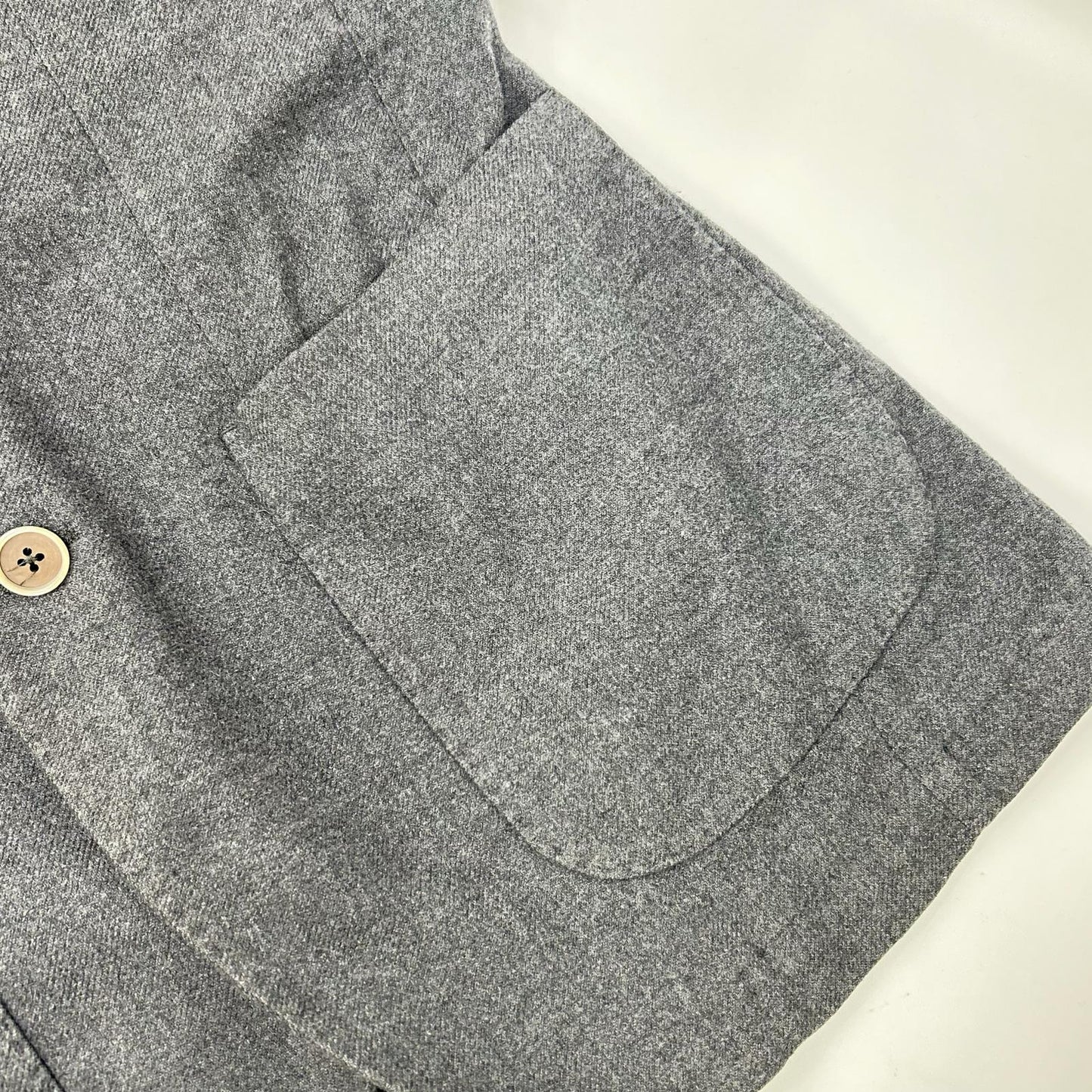 L.B.M.1911 2831 2B Unconstructed Jacket Gray Size 46