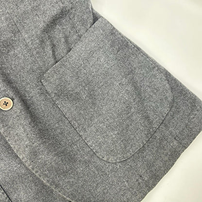 L.B.M.1911 2831 2B Unconstructed Jacket Gray Size 46