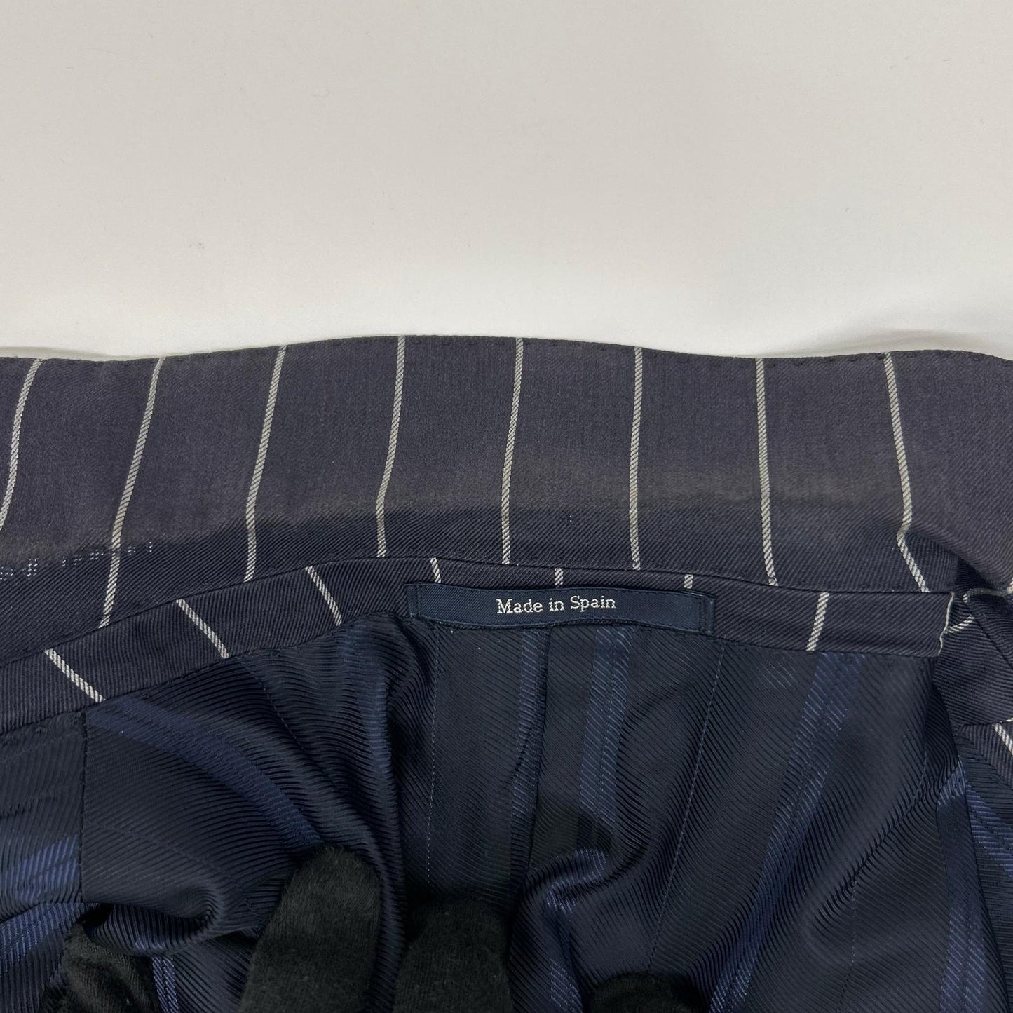 Ermenegildo Zegna TRAVEL Striped 2B Jacket Navy Size 44